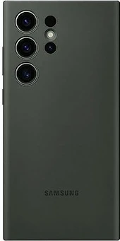 Samsung Silicone case для Galaxy S23 Ultra зеленый