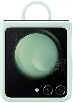 Samsung Silicone case with ring для Galaxy Z Flip 5 Mint