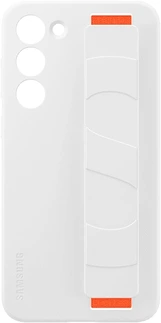 Самсунг Silicone Grip case для Галакси S23+ белый