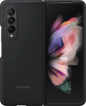 Samsung Silicone Cover для Galaxy Z Fold 3 5G черный