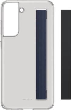 Самсунг Slim strap Cover для Галакси S21 FE темный серый