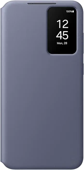 Samsung Smart View wallet case для Galaxy S24+ фиолетовый