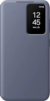 Samsung Smart View wallet case для Galaxy S24 фиолетовый