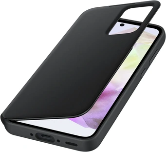 Samsung Smart View wallet case для Galaxy A35 5G черный