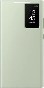 Samsung Smart View wallet case для Galaxy S24 Ultra light green