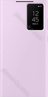 Samsung Smart View wallet case for Galaxy S23 Ultra Lavender 