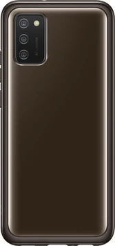 Самсунг Soft clear Cover для Галакси A02s черный