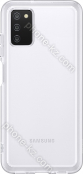 Samsung Soft clear Cover for Galaxy A03s transparent 