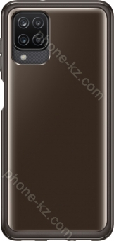 Samsung Soft clear Cover for Galaxy A12 black 