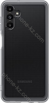 Samsung Soft clear Cover for Galaxy A13 5G black 