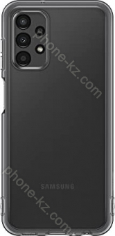 Samsung Soft clear Cover for Galaxy A13 black 