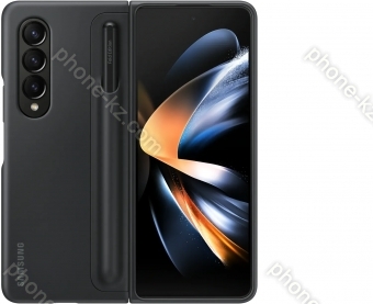 Samsung Standing Cover with Pen for Galaxy Z Fold 4 black 
