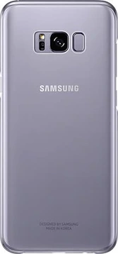 Самсунг clear Cover для Галакси S8+ фиолетовый