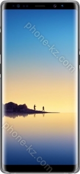 Samsung clear Cover for Galaxy Note 8 black 