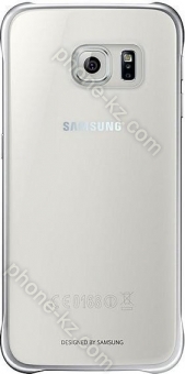 Samsung clear Cover for Galaxy S6 silver 