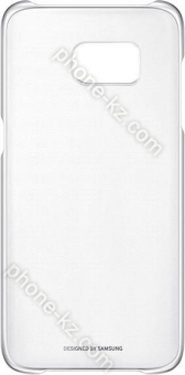 Samsung clear Cover for Galaxy S7 Edge silver 