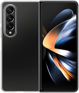 Samsung clear Edge Cover для Galaxy Z Fold 4 прозрачный