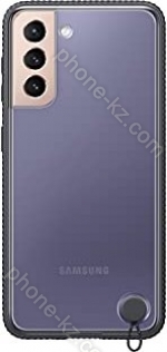 Samsung clear Protective Cover for Galaxy S21 black 