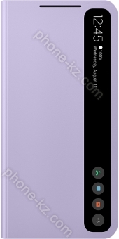 Samsung clear View Cover for Galaxy S21 FE Lavender 