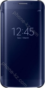 Samsung clear View Cover for Galaxy S6 Edge black 