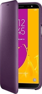 Самсунг wallet Cover для Галакси J6 (2018) фиолетовый