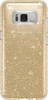 Speck Presidio clear + Glitter for Samsung Galaxy S8 gold 