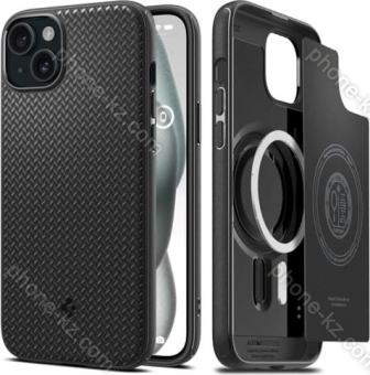 Spigen Mag Armor MagFit for Apple iPhone 15 Matte Black 