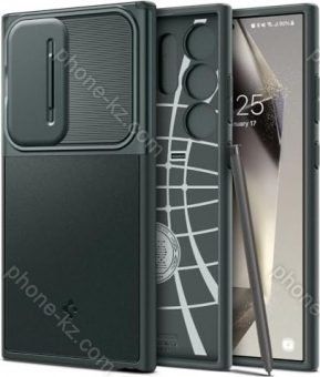 Spigen Optics Armor for Samsung Galaxy S24 Ultra Abyss Green 