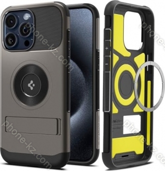 Spigen Slim Armor MagFit for Apple iPhone 15 Pro Max gunmetal 