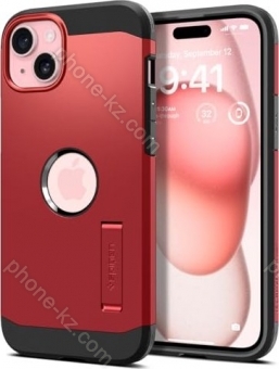 Spigen Tough Armor MagFit for Apple iPhone 15 red 