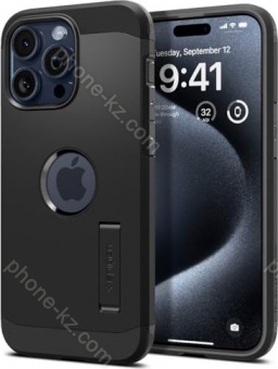 Spigen Tough Armor MagFit for Apple iPhone 15 Pro Max black 
