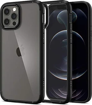 Spigen Ultra hybrid для Apple iPhone 12 Pro/iPhone 12 black