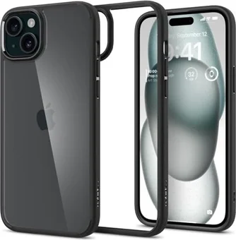 Spigen Ultra hybrid для Apple iPhone 15 Plus Matte Black