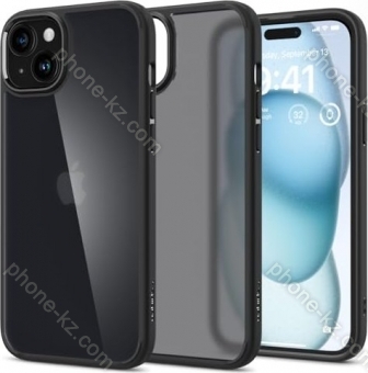 Spigen Ultra hybrid for Apple iPhone 15 frost Black 