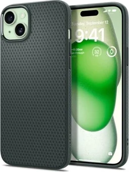 Spigen liquid Air для Apple iPhone 15 Plus Abyss Green