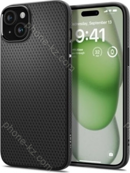 Spigen liquid Air for Apple iPhone 15 Plus Matte Black 