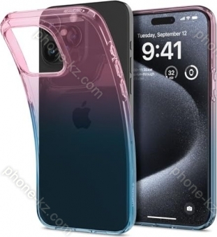 Spigen liquid Crystal for Apple iPhone 15 Pro Gradation Pink 