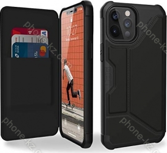 UAG Metropolis case for Apple iPhone 12 Pro Max SATN ARMR Black 