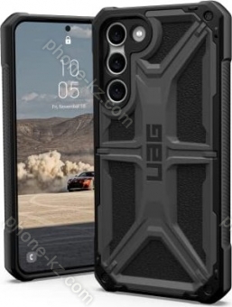 UAG Monarch case for Samsung Galaxy S23+ silver 