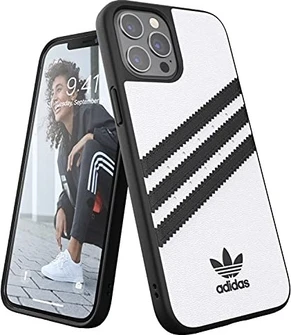 adidas Moulded case Samba для Эпл Айфон 12 Про Макс белый/черный