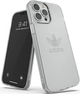 adidas Protective clear case Big Logo для Эпл Айфон 13 Про Макс прозрачный