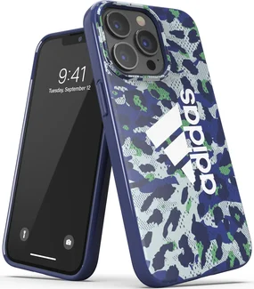 adidas Snap Case Leopard для Apple iPhone 13/13 Pro Blue