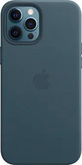 Apple кожа Case с MagSafe для iPhone 12 Pro Max Baltic Blue