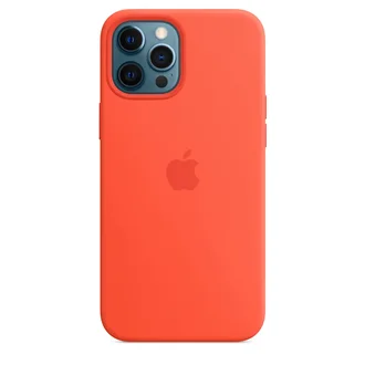 Appleсиликон Case с MagSafe для iPhone 12 Pro Max leuchtorange