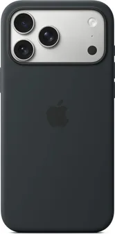 Appleсиликон Case с MagSafe для iPhone 17 Pro Max Black