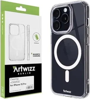 Artwizz ClearClip + Charge для Apple iPhone 15 Pro
