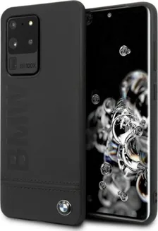 BMW Hard Cover Logo Imprint Signature Collection для Samsung Galaxy S20 Ultra Black