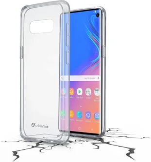 Cellularline Clear Duo для Samsung Galaxy S10 Transparent