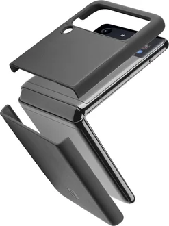 Cellularline Fit Duo для Samsung Galaxy Z Flip 4 Black