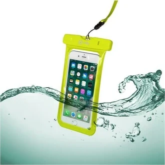 Celly Splash Bag 6.2" Yellow